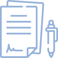 Contract icon to illustrate Contract & Interim recruitment services